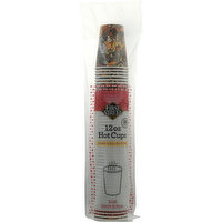 First Street Hot Cups, Cafe Collection, 12 Ounce, 50 Each