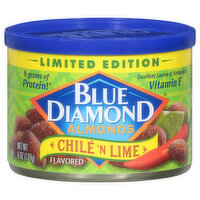 Blue Diamond Almonds, Chile 'n Lime, 6 Ounce