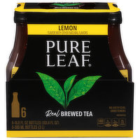 Pure Leaf Brewed Tea, Real, Lemon, 6 Each