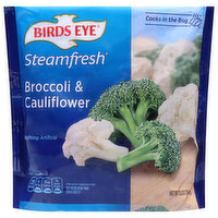 Birds Eye Steamfresh Broccoli and Cauliflower Frozen Vegetables, 10.8 Ounce