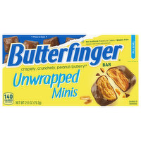 Butterfinger Bar, Unwrapped, Minis, 2.8 Ounce