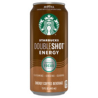 Starbucks Coffee Beverage, Mocha, Energy, 15 Fluid ounce