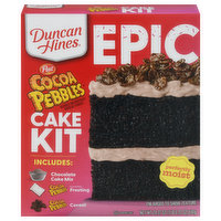 Duncan Hines Cake Kit, Cocoa Pebbles, Epic, 24 Ounce