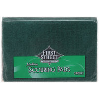 First Street Scouring Pads, Medium, 5 Each