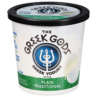 The Greek Gods Yogurt, Greek Style, Plain Traditional, 24 Ounce