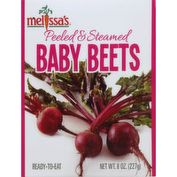 Melissa's Baby Beets, Peeled & Steamed, 8 Ounce