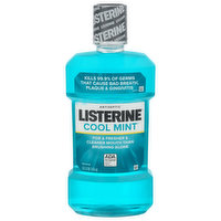Listerine Mouthwash, Antiseptic, Cool Mint, 1000 Millilitre