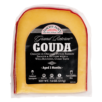 Yanceys GR Gouda Wedge 7.6 oz, 7.6 Ounce