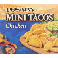 Posada Mini Tacos, Chicken, 64 Ounce