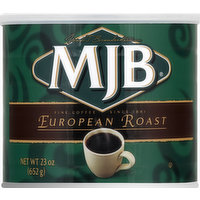 MJB Coffee, Dark, European Roast, 23 Ounce