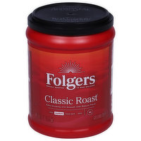 Folgers Coffee, Ground, Medium, Classic Roast, 9.6 Ounce