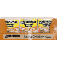 Maruchan Ramen Noodle Soup, Roast Chicken, 12 Each