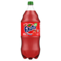 Fanta Soda, Strawberry Flavored, 67.6 Fluid ounce