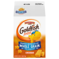 Goldfish Snack Crackers, Cheddar, Baked, 27.3 Ounce