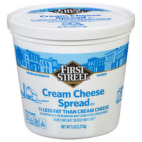 First Street Cream Cheese Spread, 80 Ounce