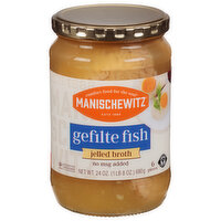 Manischewitz Gefilte Fish, Jelled Broth, 6 Each