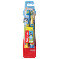 Colgate Toothbrushes, Bluey, Extra Soft, Value Pack, 2 Each