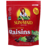 Sun-Maid Raisins, California, Sun-Dried, Value Size, 32 Ounce