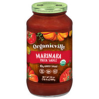 Organicville Pasta Sauce, Marinara, 24 Ounce