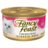 Fancy Feast Cat Food, Gourmet, Chicken Feast, Classic Pate, 3 Ounce