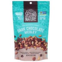 Second Nature Medley, Dark Chocolate, 4.5 Ounce