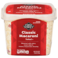 First Street Macaroni Salad, Classic, 3 Pound