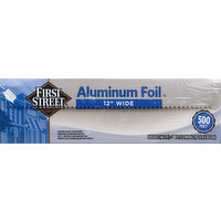First Street Aluminum Foil, 12 inch Wide, 500 Square foot