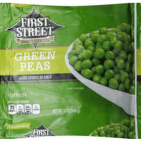 First Street Green Peas, 12 Ounce