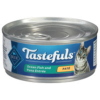 Blue Buffalo Cat Food, Ocean Fish and Tuna Entree, Pate, Adult, 5.5 Ounce