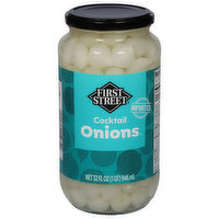First Street Onions, Cocktail, Imported, 32 Ounce
