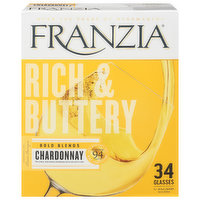 Franzia Chardonnay, Rich & Buttery, 5000 Millilitre