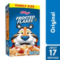 Frosted Flakes Breakfast Cereal, Original, Family Size, 21.7 Ounce