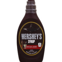 Hershey's Syrup, Fat Free, Special Dark, 22 Ounce