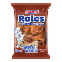 Bimbo Bimbo Roles De Canela Con Pasas Cinnamon Rolls with Raisins, 12.88 oz, 12.88 Ounce