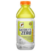 Gatorlyte Electrolyte Beverage, Lemon Lime, Zero Sugar, 20 Ounce