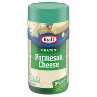 Kraft Cheese, Parmesan, Grated, 8 Ounce
