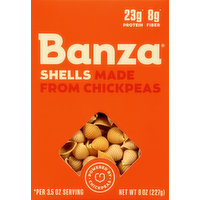 Banza Shells, Made from Chickpeas, 8 Ounce