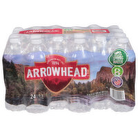 Arrowhead Spring Water, 100% Mountain, 24 Each