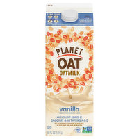 Planet Oat Oatmilk, Vanilla, 52 Ounce