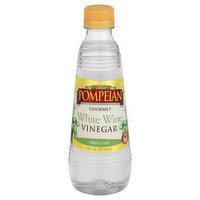 Pompeian Vinegar, Gourmet, White Wine, 16 Ounce