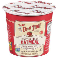 Bob's Red Mill Oatmeal, Gluten Free, Apple Pieces and Cinnamon, 2.36 Ounce