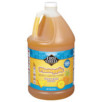 First Street Snow Cone Syrup, Pineapple, 128 Ounce