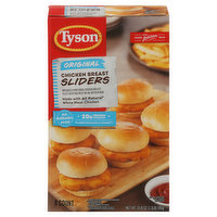 Tyson Sliders, Chicken Breast, Original, 8 Each