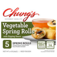 Chung's Spring Rolls, Vegetable, 10 Ounce