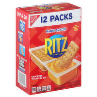 Ritz Crackers and Dip, Crackers 'N Cheesy Dip, 12 Packs, 12 Each