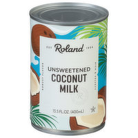 Roland Coconut Milk, Unsweetened, 14 Ounce