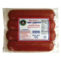 Reynaldos Beef Chorizo, 48 Ounce
