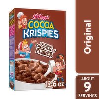 Cocoa Krispies Breakfast Cereal, Chocolatey Flavor, 12.6 Ounce