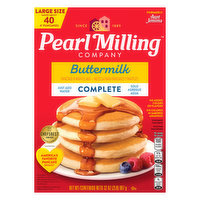 Pearl Milling Company Pancake & Waffle Mix, Buttermilk, Complete, Large Size, 32 Ounce