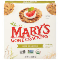 Mary's Gone Crackers Crackers, Herb, Organic, 6.5 Ounce